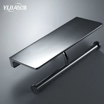 

Chrome-plated toilet paper towel rack hotel apartment bathroom paper rack WC toilet roll holder
