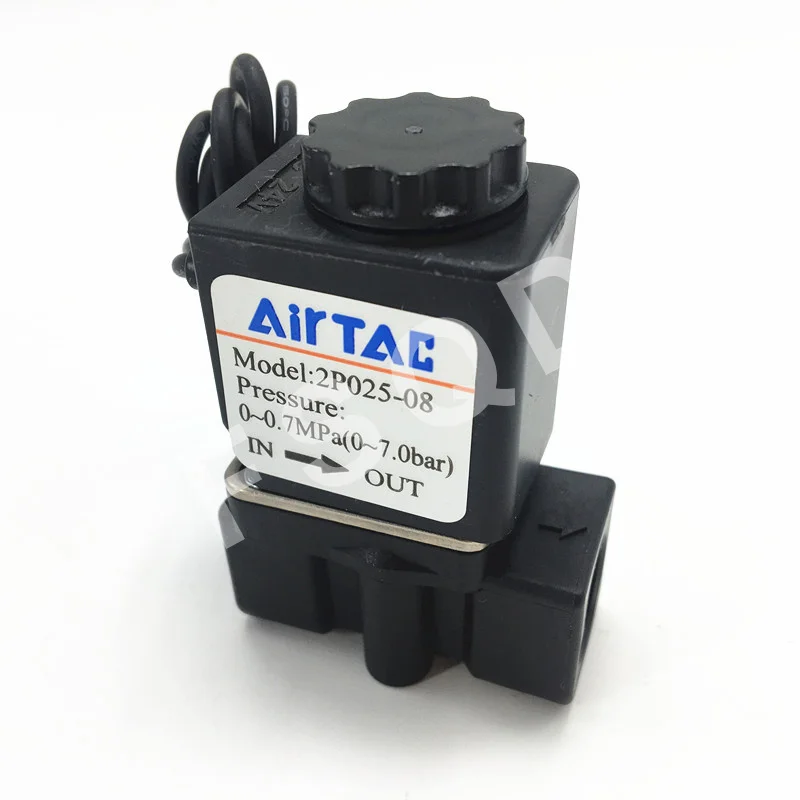 2P025-06 2P025-08 DC24V AC220V клапан управления жидкостью соленоидный пневматический клапан детали пневматические инструменты 2P серия