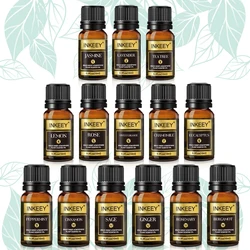 12PCS 100% Pure Essential Oils Set Diffuser Oils Lavender Tea Tree Lemon Rose Sweet Orange Chamomile Eucalyptus Peppermint, etc.