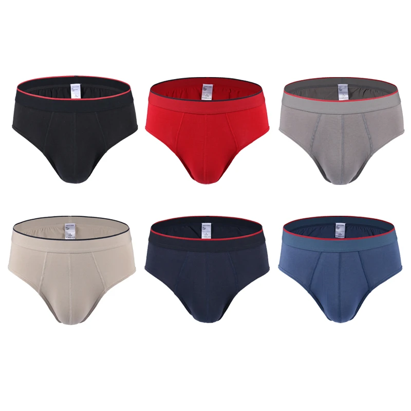 

NXY Men's Panties Briefs Set 4pcs/lot Underwear Men Soft Cotton Briefs Sexy Underpants Slip homme Breathable Underpants Cuecuas