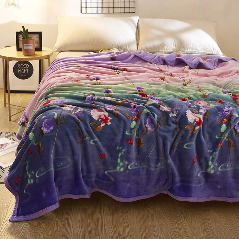 Svetanya, 230x250 см, цветочный узор, одеяло, флисовая ткань, простыня, покрывало, много размеров