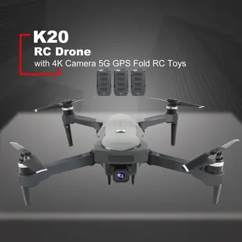 

K20 RC Drone with 4K Camera ESC 5G GPS WiFi FPV Brushless 1800m Control Distance Foldable RC Helicopter Airplane Toys
