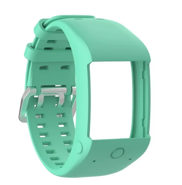 teal 20 шт. M600 браслет. Силиконовый спортивный браслет ремешок для Po. lar M600 gps Смарт-часы - Цвет: teal