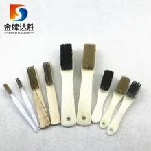 [Напрямую от производителя] проволочная щетка с деревянной ручкой удалитель краски щетка для удаления ржавчины стальная проволока Очищающая щетка металл