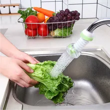 Kitchen faucet splash-proof tap water filter water filter nozzle filter 360 ° adjustable water saving device kitchen faucet bath shower anti splash filter tap water saving device head water adapter water kitchen accessories 2sw0808