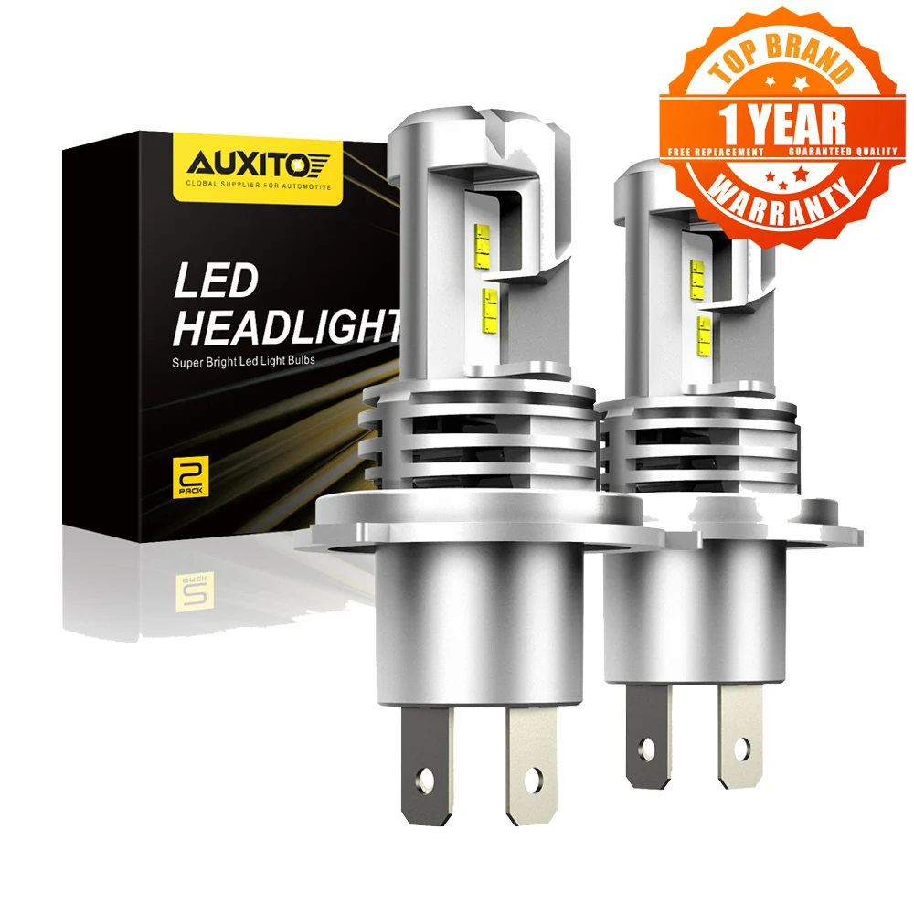 Автомобильные светодиодные лампы AUXITO H7 H4 светодиодный H11 9003 H8 HB3 9005 9006 HB4 для Toyota