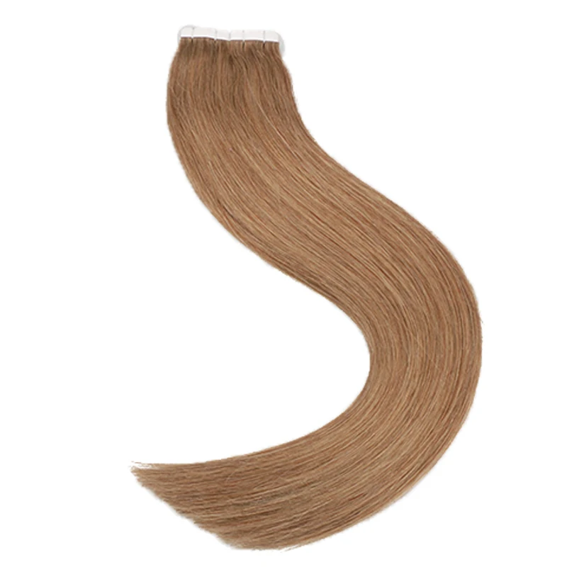 Toysww tape in hair extensions human hair 50g100g per pack Silky Straight Tape on Hair PU Seamless Skin Weft (8)