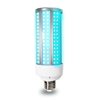 

60w Uv Disinfection Lamp Sterilizer Germicidal Lamp 360degree E27 Led Uvc Light Bulbled Lights Home Clean Air Kill Mites