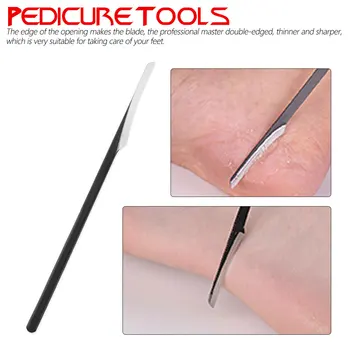 

1pcs New Fashion Pedicure Manicure Nail Cleaner Cuticle Grooming Dead Skin Planer Beauty Foot Care Tool