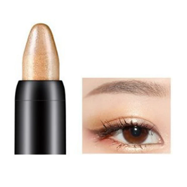 Pearlescent Silkworm Eyeshadow Pen Lasting Waterproof And Not Blooming Shiny Pearlescent Gel Pen 15 Color Eye Shadow Pen N