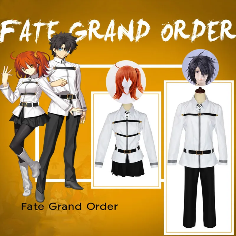 Аниме Fate Grand Order FGO Gudako Косплей Костюм Халдея волшебный костюм женские платья