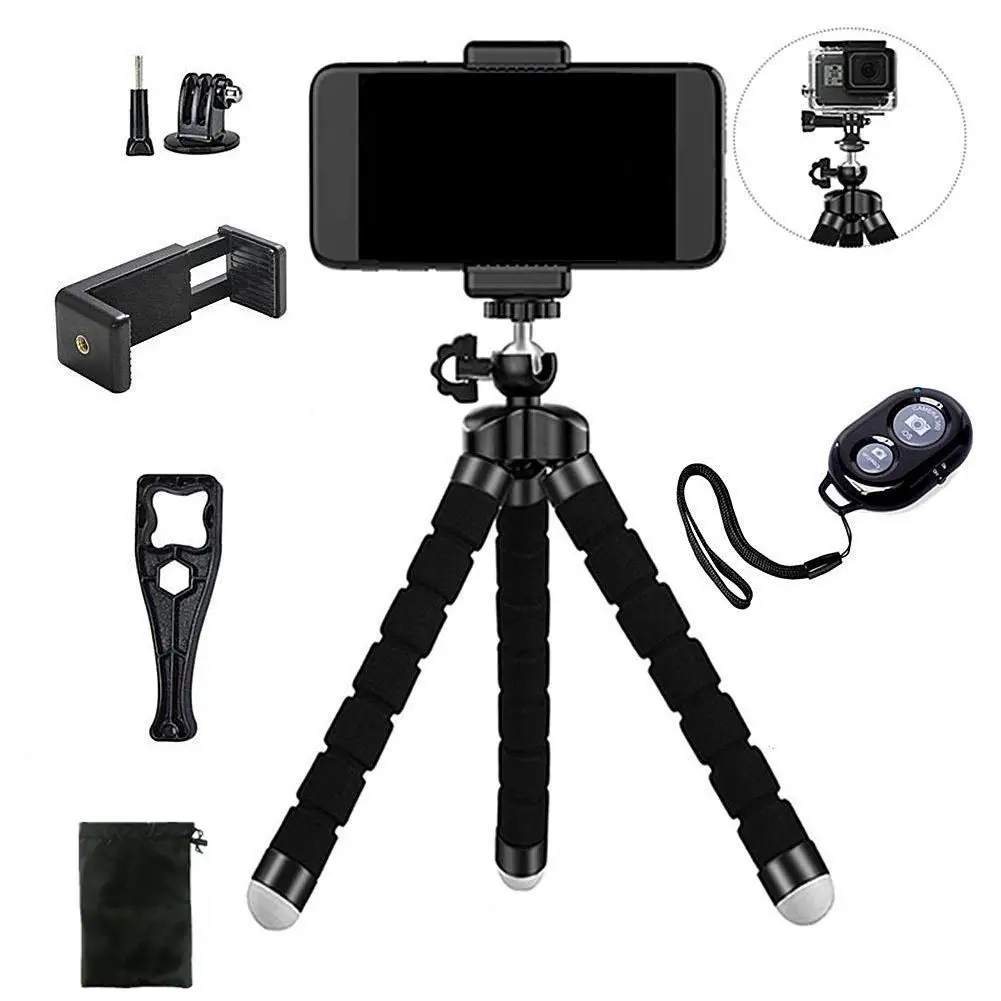 Штатив для телефона подставка GoPro Xiaomi Yi SJCAM Универсальный штатив с Bluetooth и