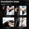 Car Door Rubber Seal Strip Auto Door Seals Accessory Double Layer Protector Car Seal Weatherstrip Auto Interior Accessories ► Photo 2/6