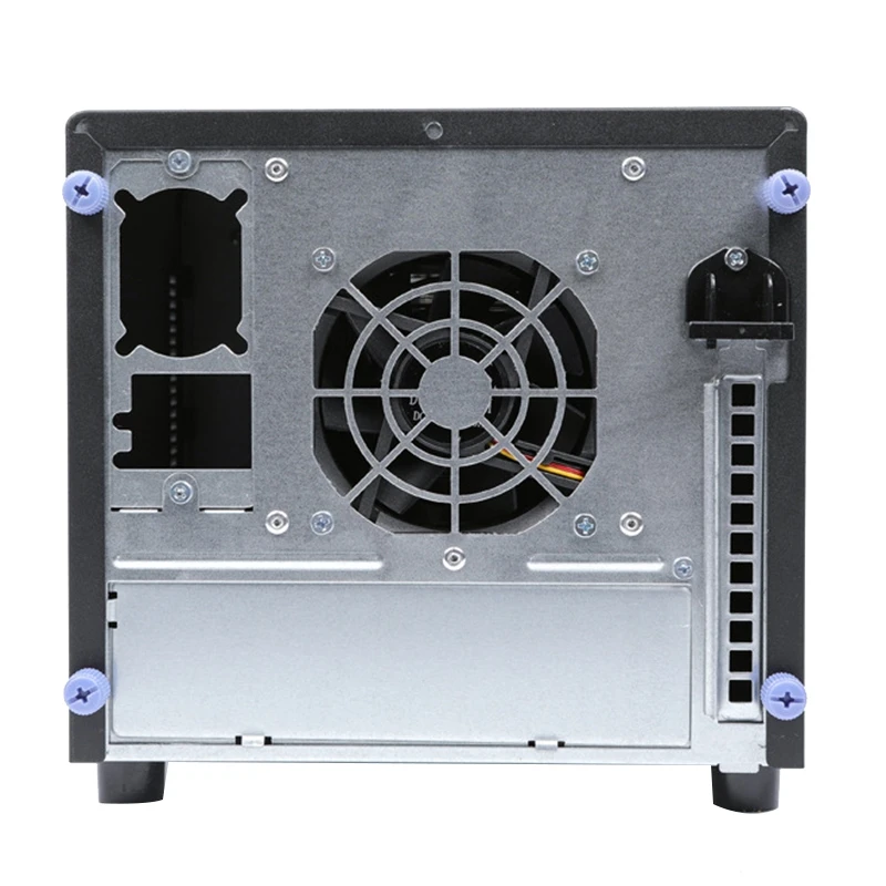 Mini ITX Hot Swap 4 отсека сервер NAS Cloud Storage IPFS|Компьютерные корпуса| |
