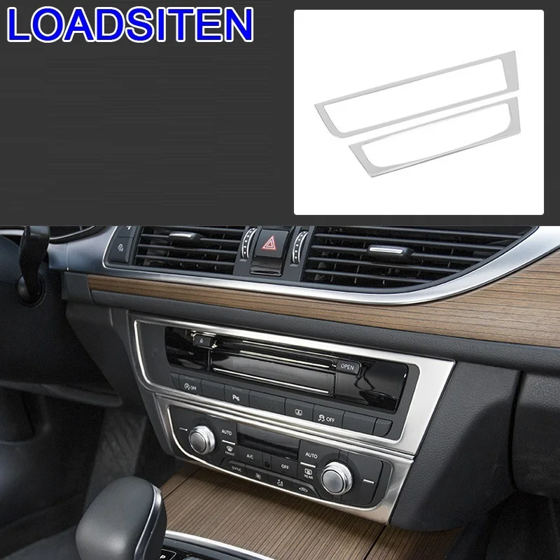 

Chromium Decorative Automobile Control System Gear Interior Accessory Modification Protecter 12 13 14 15 16 17 18 FOR Audi A6L