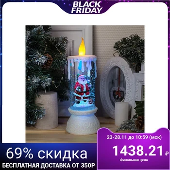 

Figure light candle "Santa Claus", 26x10x10 cm, from baht. 3 * AA (not included), RGB 4357321