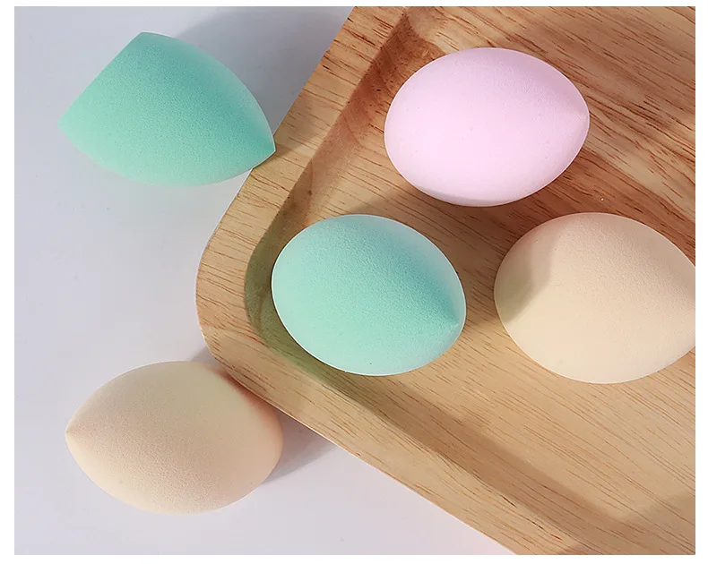 1Pc Cosmetic Puff Soft Water Drop Shape Makeup Foundation Sponge Powder Smooth Beauty Face Clean Powder Puff Makeup Tool