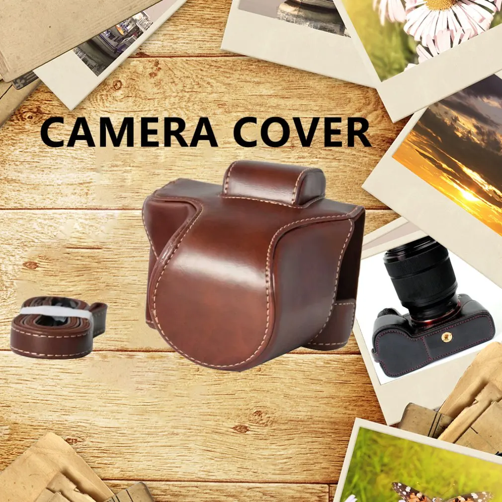 Чехол-сумка из искусственной кожи для камеры, чехол-сумка для Canon Eos M5 M50, Прочный чехол для камеры, аксессуары
