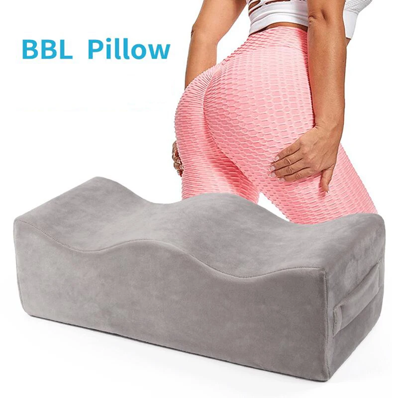 

New Foam Buttock Cushion Sponge BBL Pillow Seat Pad, After Surgery Brazilian Butt Lift Pillow for Hemorrhoids Surgery Recover