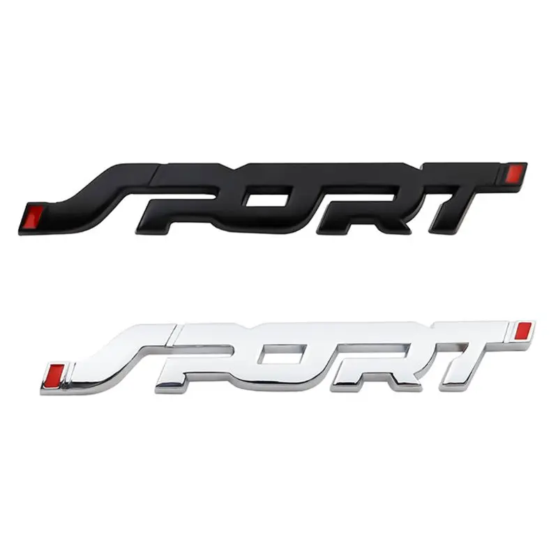 3D Sport Logo Emblem Badge Sticker Metal Car Racing Logo Decal Accessories SY 3D Sport Logo Emblem Badge Sticker Metal Car Racing Logo Decal Accessories SY
