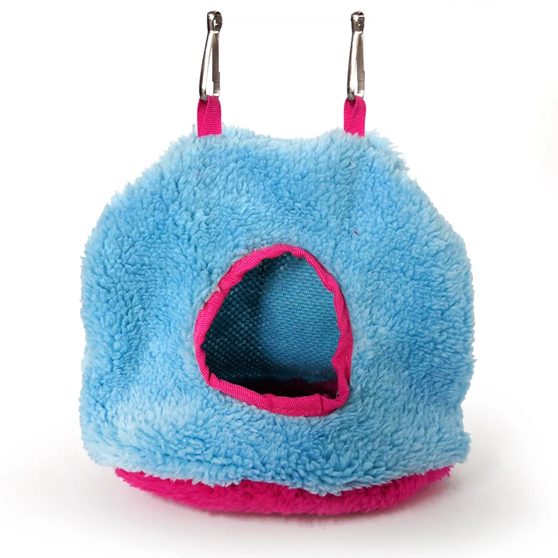 Птичье искусственное хлопковое гнездо подходящее для мини-дома домашних