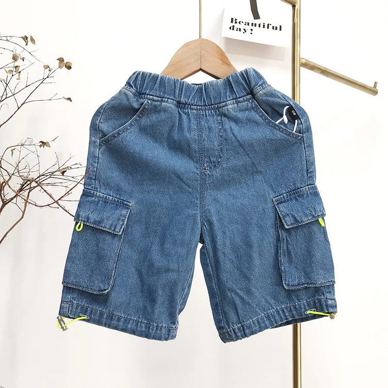 Женские летние шорты для мальчиков повседневные корейские джинсовые 2020 детские