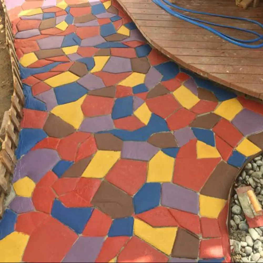 35/43/50cm Paving Concrete Cement Brick Stone DIY Pavement Mold Paver Reusable Paving Molds