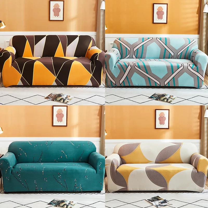 

Modern Simple Generous Fashion Solid and Practical Full-pack Sofa Cover Anti-slip Wrap Sand Towel Sofa Covers for Living Room