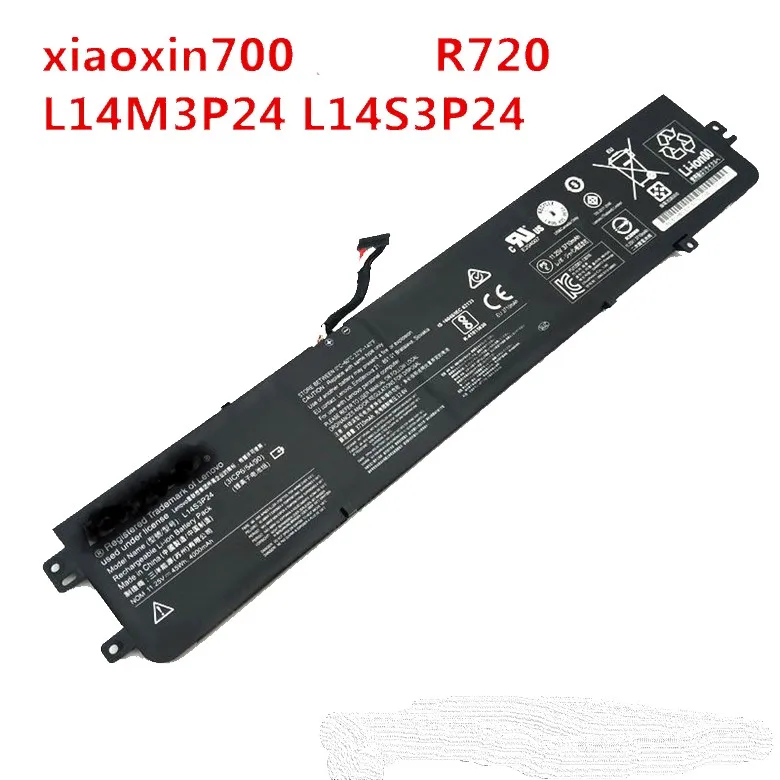Ноутбук Батарея 3ICP6/54/90 L14M3P24 L14S3P24 для LENOVO Ideapad 700 xiaoxin 700 R720