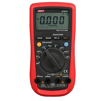 

Electrical Backlight Tester Diode Test Safety Professional Home Office Auto Range Modern LCD Display Portable Digital Multimeter