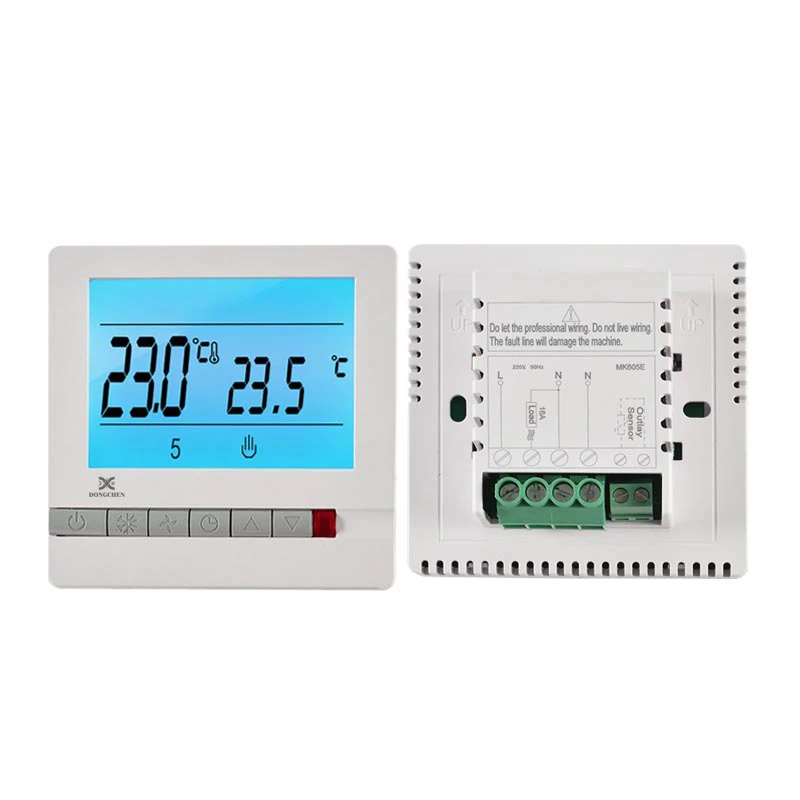 16A 230V Electric Floor Heating Thermostat Temperature Controller Instrument Programmable Thermostat LCD Display Screen Electric