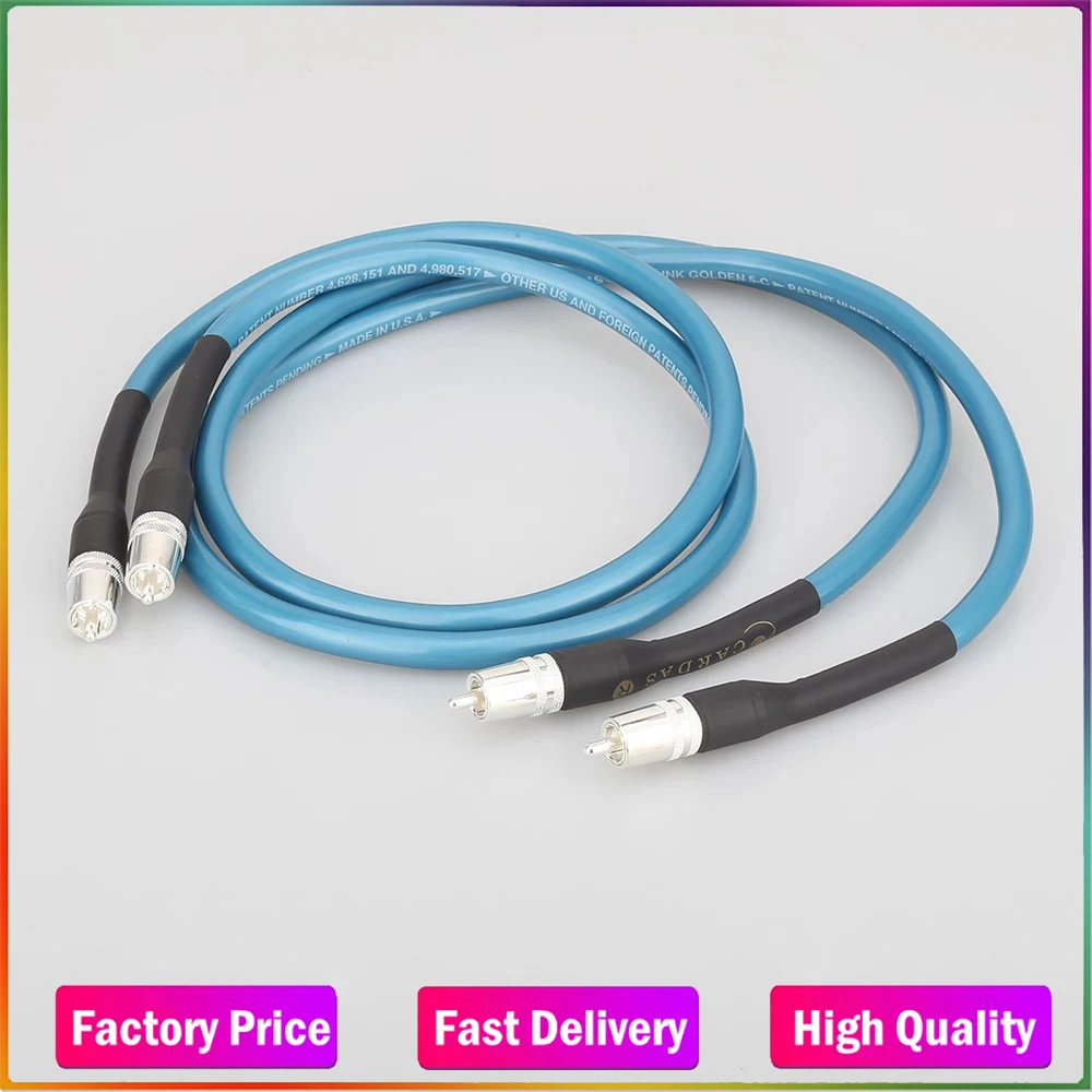 A70 Pair Cardas hexlink golden 5-C rca INTERCONNECT CABLE RCA Analogue Cable For HIFI CD AMP | Электроника