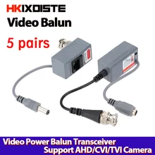 2 шт. BNC разъем коаксиальный кабель адаптер пассивная камера видеонаблюдения Видео балун коннектор трансивера