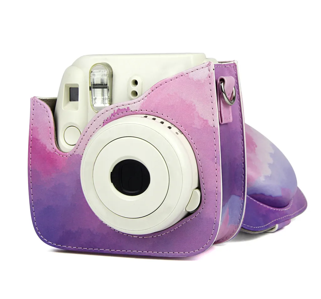 OMESHIN защитный чехол из искусственной кожи чехол сумка для Fujifilm Instax Mini 9 8 8+ мгновенная пленка камера сумка с регулируемым ремешком