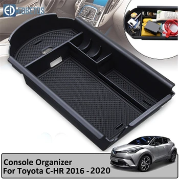 

Center Console Armrest Storage Box For TOYOTA C-HR 2016 2017 2018 2019 2020 Organizer Storage Glove Box Tray Container Holder