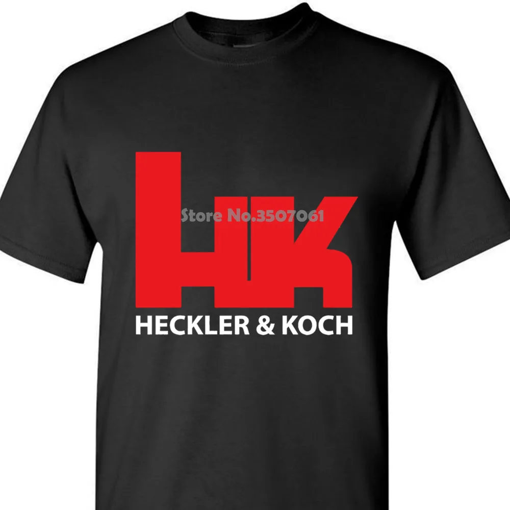 Свободная Hk-Heckler And Koch логотип 01 хлопковые толстовки и толстовки - Цвет: Men Black
