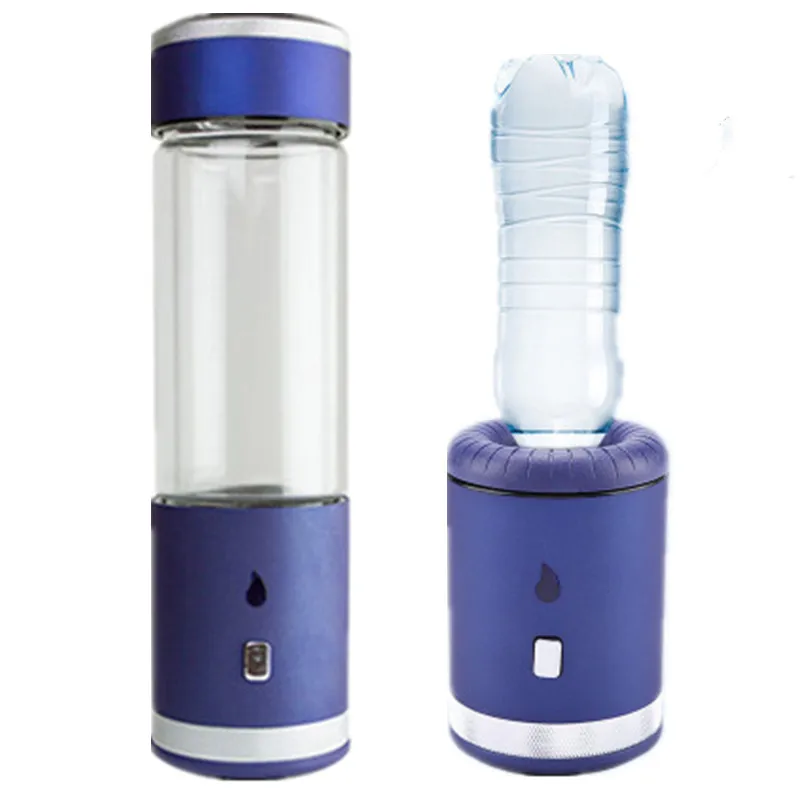 400ml SPE/PEM Hydrogen Rich Water Bottle Alkaline and Oxygen Separation Ionizer Generator Anti-Aging Rechargeable Cup | Бытовая техника