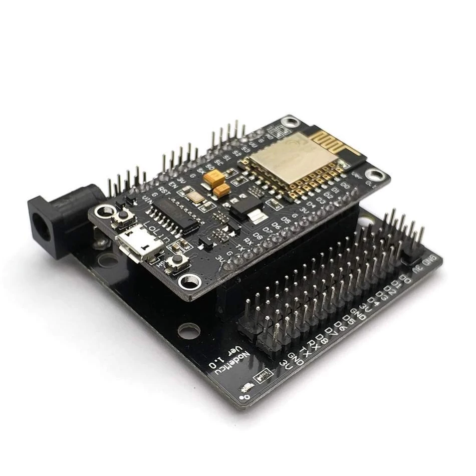 2 in 1 ESP8266 CH340G CH340 G NodeMcu V3 Lua Беспроводной Wi-Fi модуль Разъем макетная плата CP2102 на основе ESP-12E Micro USB - Цвет: 2 in 1