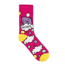 Повседневные носки с принтом кота хлопковые чулки аксессуары для велосипедной обуви для мужчин и женщин Спортивная одежда на открытом воздухе езда на велосипеде бег