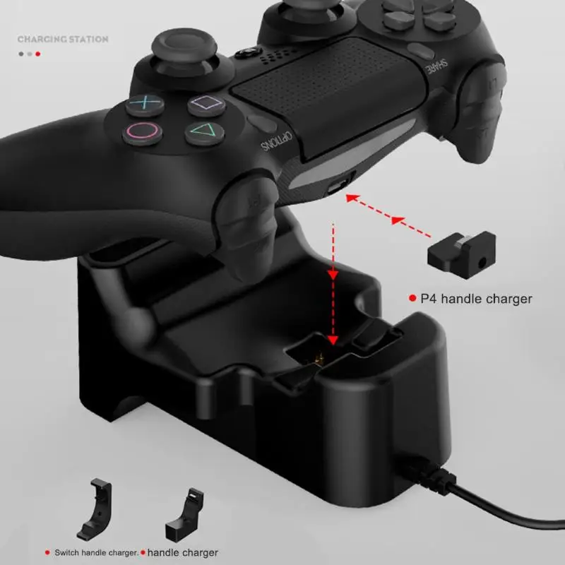 IPega PG-9181 3 в 1 фиксированная игровая консоль зарядная док-станция ручка базовое зарядное устройство для переключателя/XboxOne/PS4