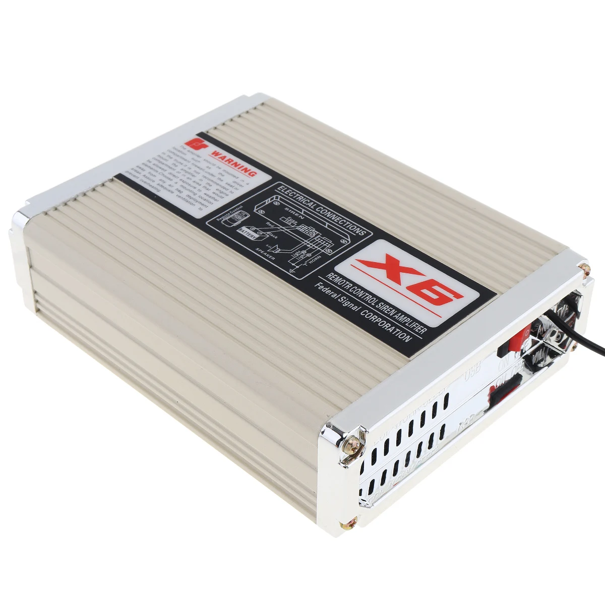200W 18 мелодий Предупреждение сигнализация сирена рупор громкоговоритель MP3 Системы дистанционного коробки главного устройства