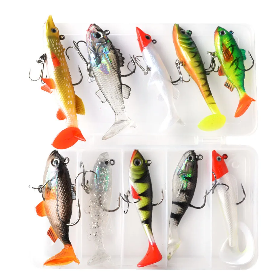 8g 10g 13g 15g Jig Head Soft Bait Lure Kit Set Mix Size Artificial Bait  Silicone Swimbait Soft Fishing Lure Carp Fishing Tackle - Fishing Lures -  AliExpress