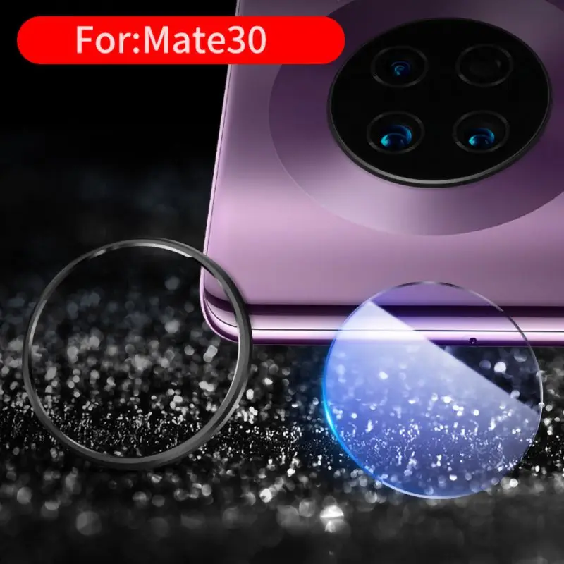 Пленка для объектива huawei Mate30pro huawei Mate30pro, пленка для объектива Mate30, металлическое защитное кольцо, пленка для задней камеры, Прямая поставка