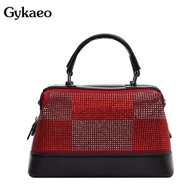 

Luxury Handbags Women Bags Designer Fashion Diamonds Tote Bag Ladies PU Leather Boston Small Shoulder Bags Woman Messenger Bag