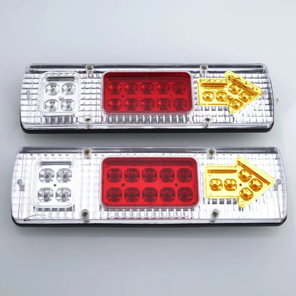 2x12 V 19 светодиодный прицеп задние светильник индикатор Водонепроницаемый лампа