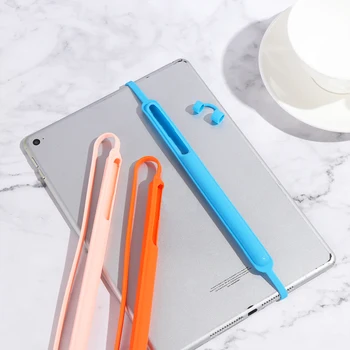 

Applicable Apple Pencil Case Apple Pencil Silicone Case All-inclusive Pen Case + Pen Cap Anti-lost Case Anti-Slip Silicone Prote