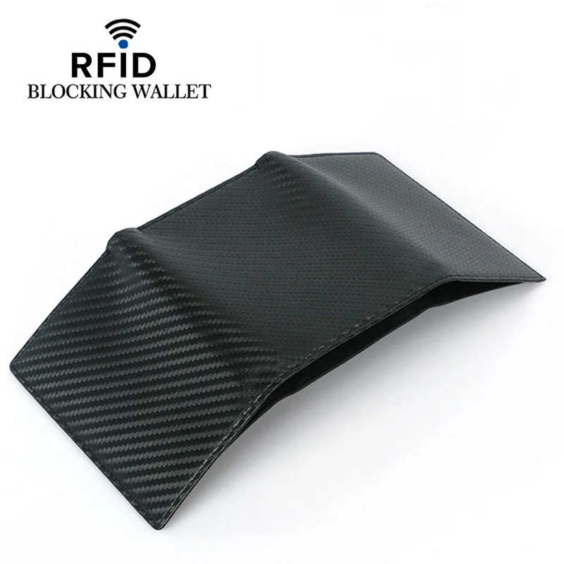 Модный мужской многофункциональный кошелек RFID с несколькими картами, держатель для карт, Короткий полосатый кошелек для монет, мужской тройной клатч
