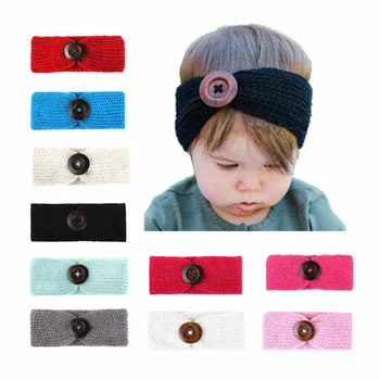 

1PC Newborn Baby Girl Crochet Headband Infant Toddler Hairband Girls Accessories