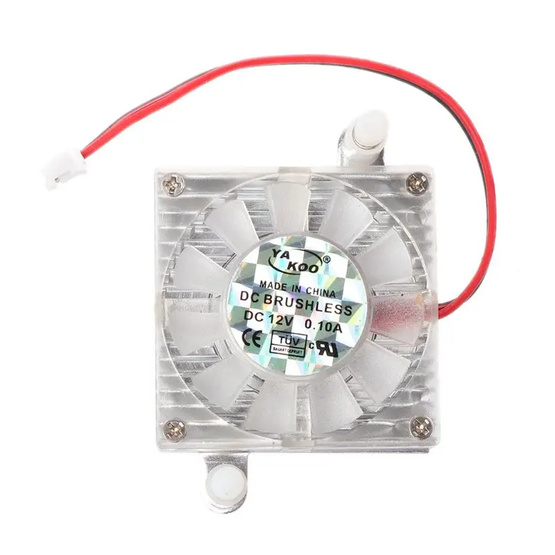 2Pin DC 12V 40x40mm Square Computer Cooling Fans Cooler Replacement For Notebook PC Laptop Accessories