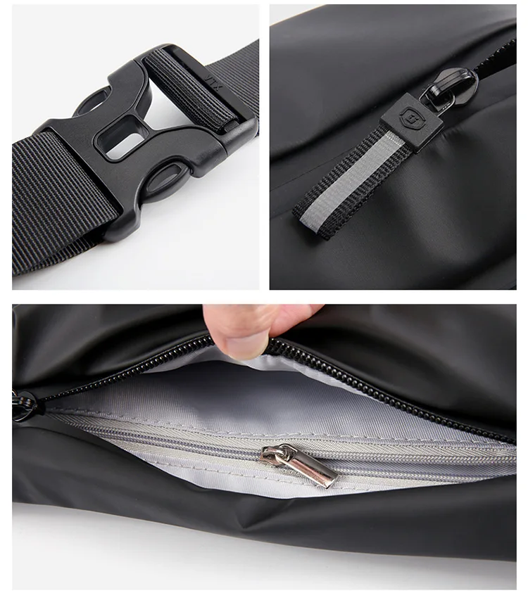 Fanny Pack Водонепроницаемый поясная сумка Borseta Для мужчин на открытом воздухе ремень